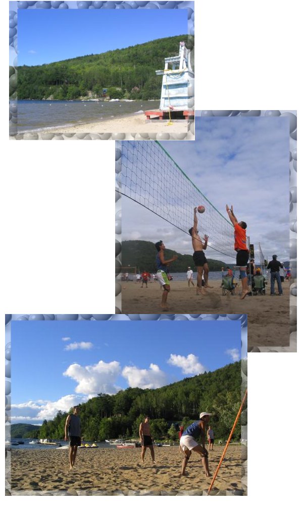 tournoi de beach-volley au lac d'Argile